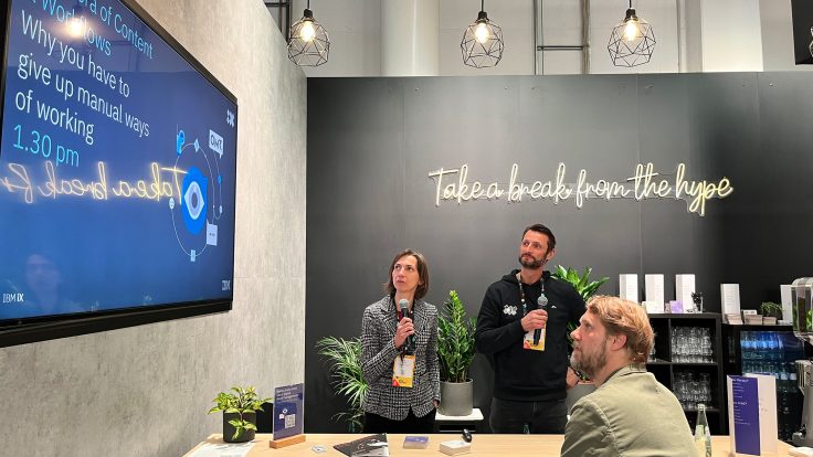 Inge Scheibel und Armin Noack bei Ihrem Bartalk