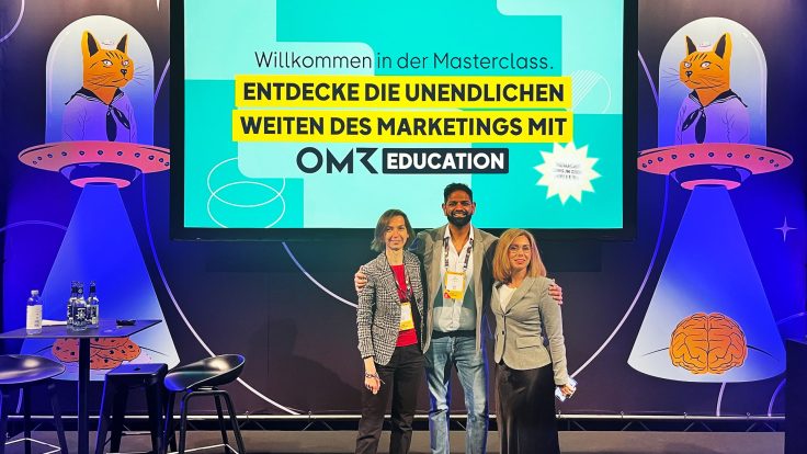 Die Speaker der Masterclass von IBM iX und Metro auf der Bühne