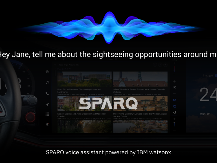 Chat with SPARQ OS voice assistant powered by IBMs watsonx large language models