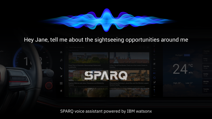 Chat with SPARQ OS voice assistant powered by IBMs watsonx large language models